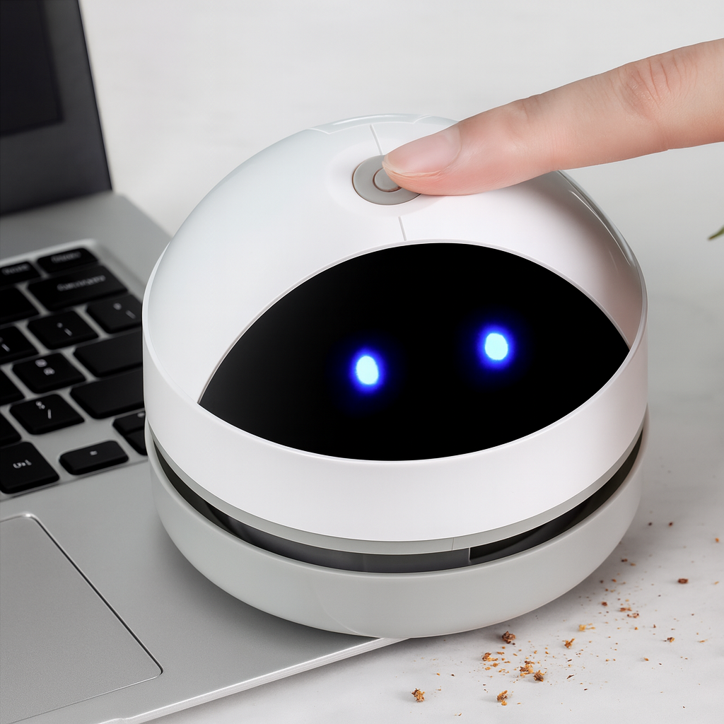 Fabio – Mini Aspirapolvere USB da Scrivania Portatile