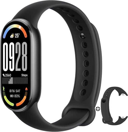 Xiaomi Mi Smart Band 10 (2025) – Smartwatch 1.72” AMOLED, 150 Sport, 21 Giorni Autonomia