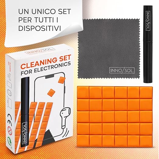 Titolo: INNOSOL Premium Mobile Phone Cleaning Set – Kit Pulizia Elettronica Smartphone, Auricolari e Accessori