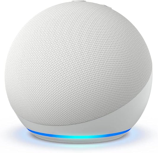 Echo Dot (Ultimo Modello) – Altoparlante Smart Wi-Fi e Bluetooth con Alexa | BIANCO GHIACCIO