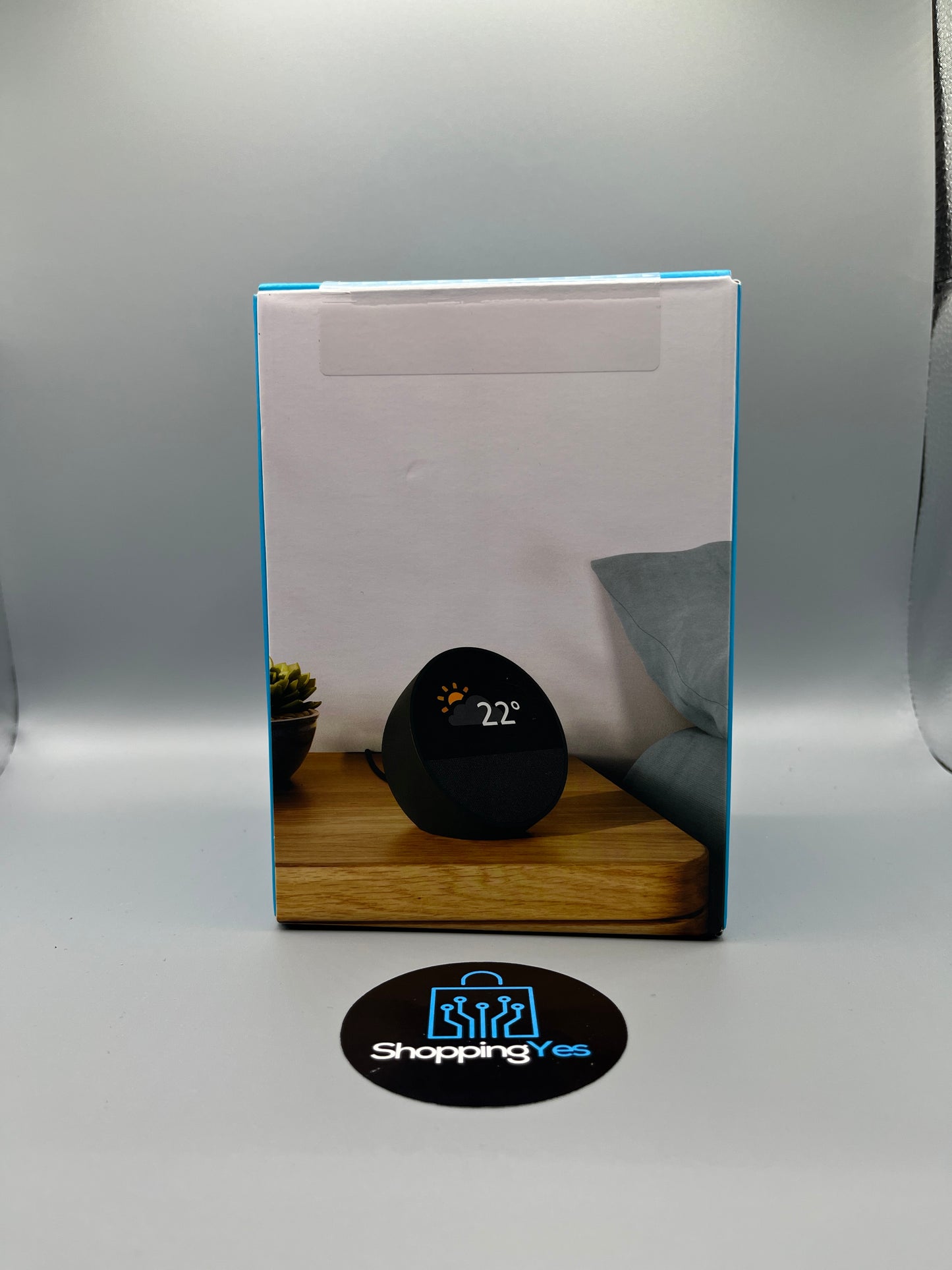 Amazon Echo Spot (modello 2024) – Sveglia intelligente con Alexa e audio di qualità | Display circolare | Bluetooth & Wi-Fi | Colore Black